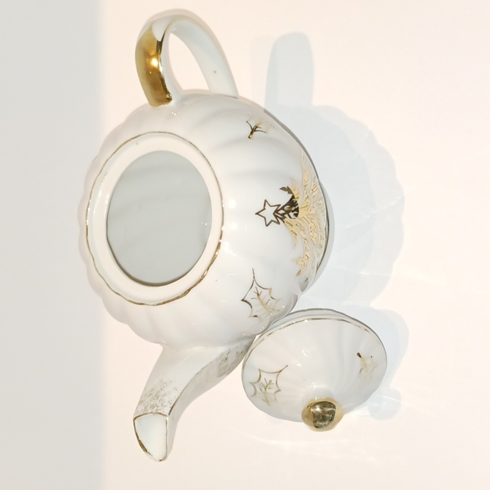 Lefton China - Tea Pot 1878 Christmas Tree! - Picture 5 of 9